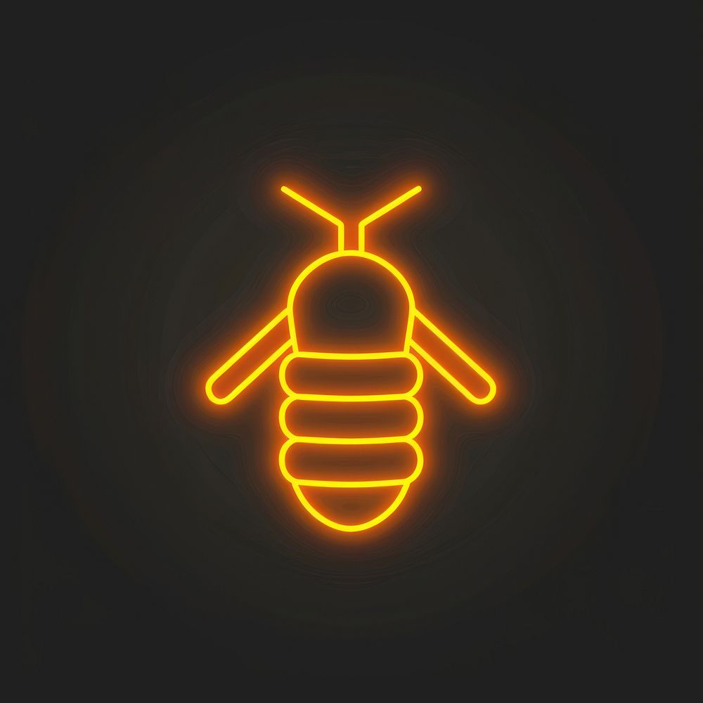 Honey comb icon neon astronomy outdoors.