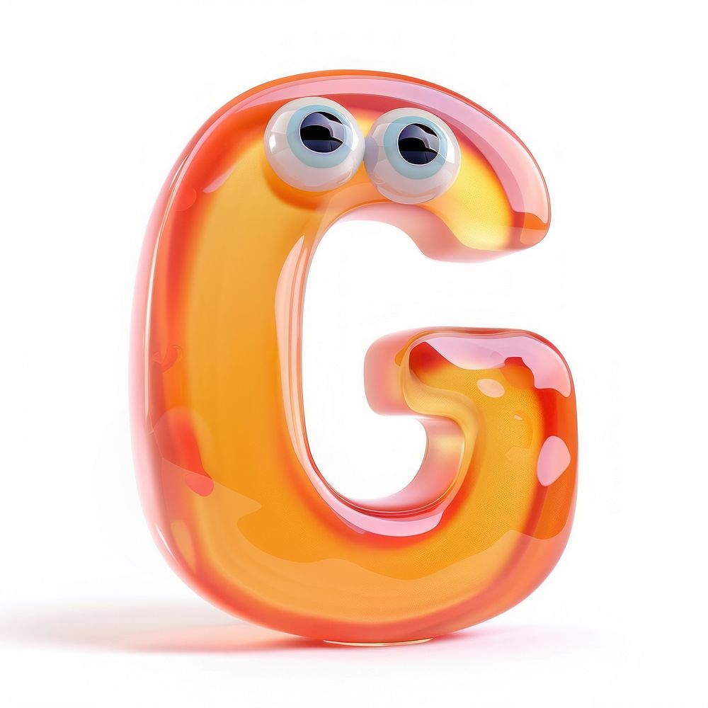 Letter G number symbol text.