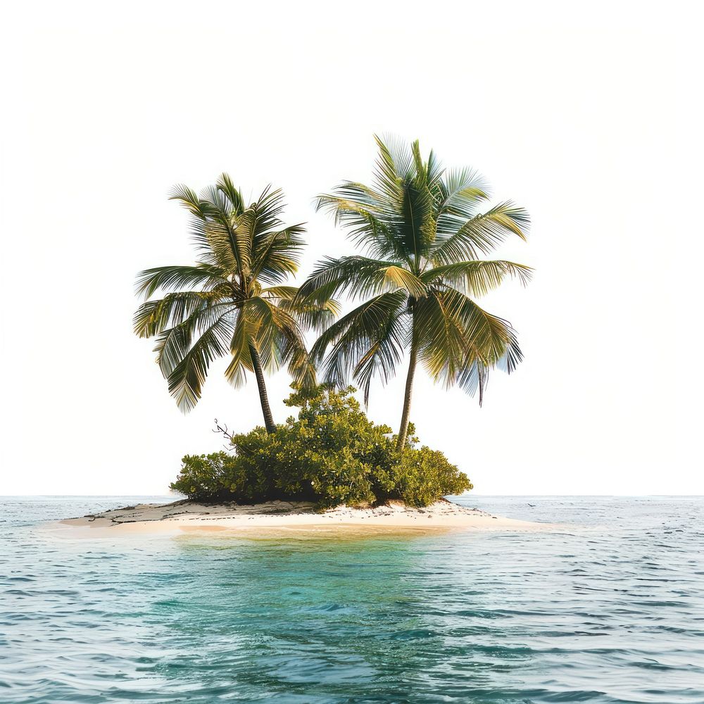 Island shoreline outdoors tropical.