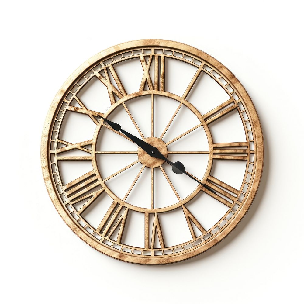 Clock machine wheel analog clock.