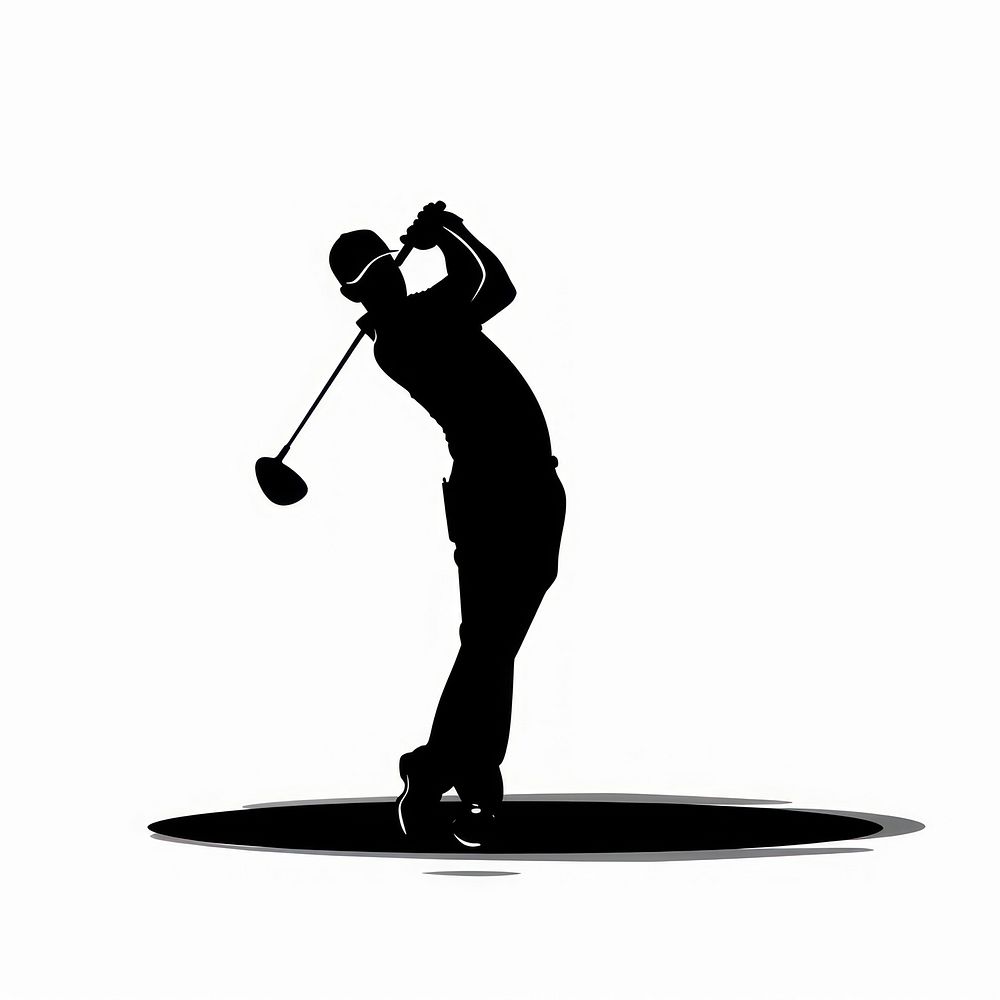 A Driver Golf silhouette golf appliance.