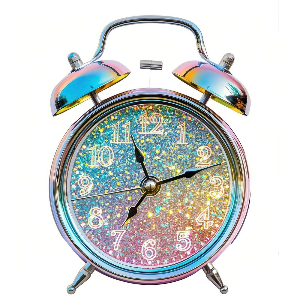 Glitter clock sticker accessories accessory jewelry.