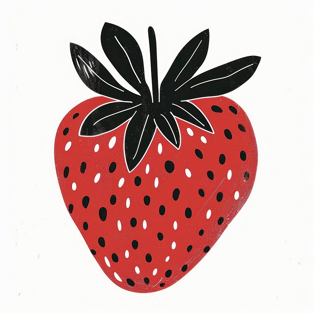 Strawberry produce animal fruit.