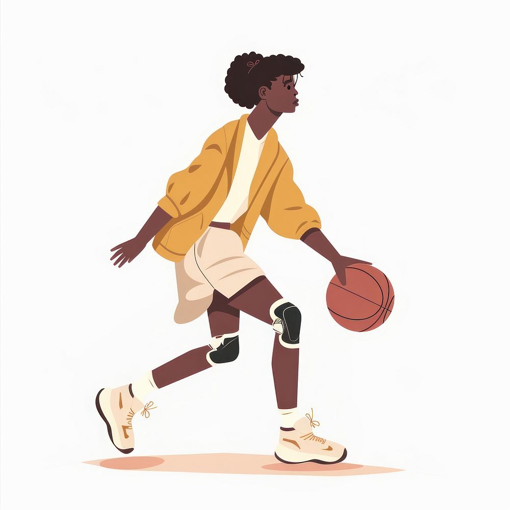 Woman with prosthetic leg basketball playing basketball person.