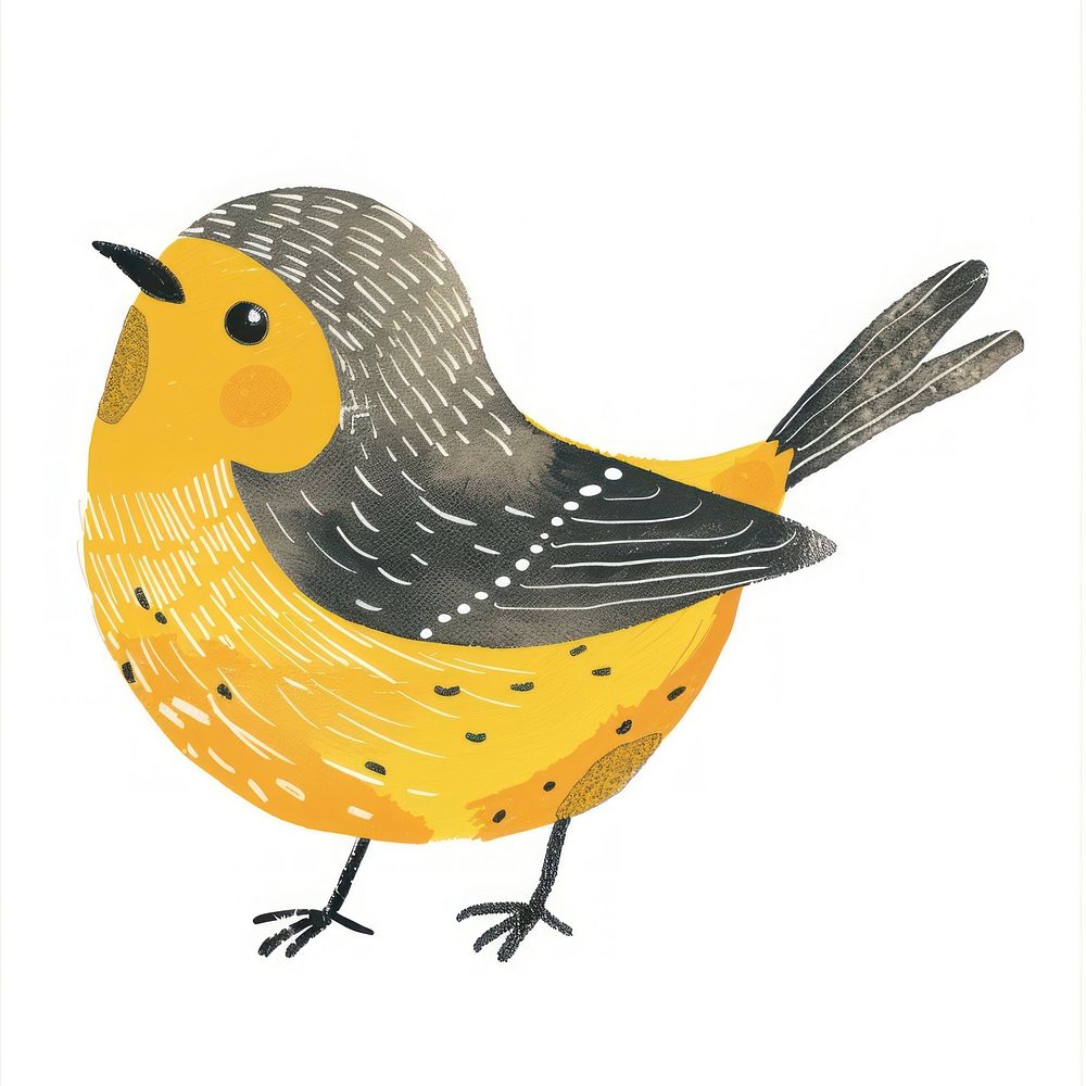 Bird animal canary finch.
