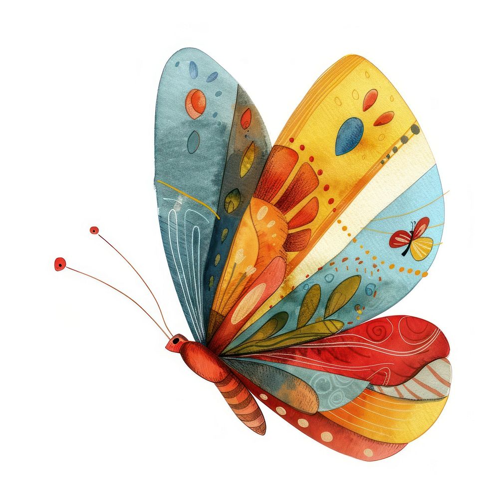 Butterfly art invertebrate accessories.