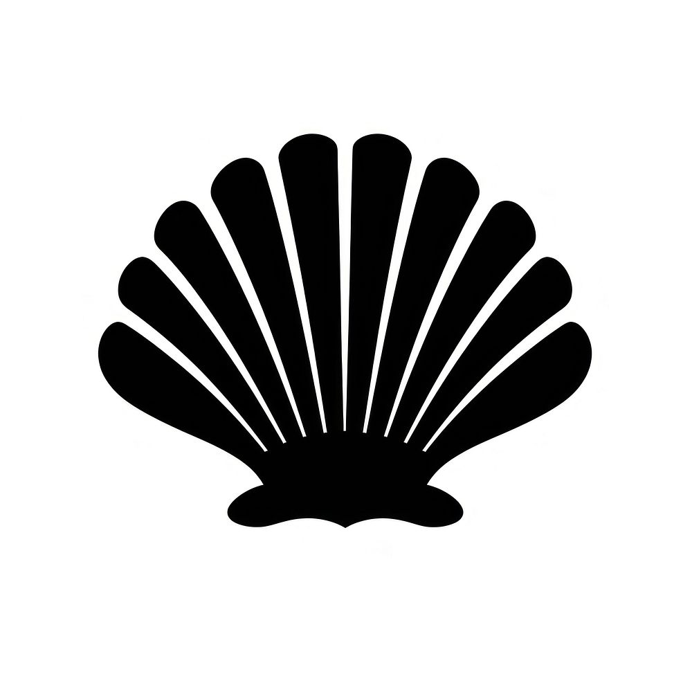 Shell silhouette clip art invertebrate seashell animal.