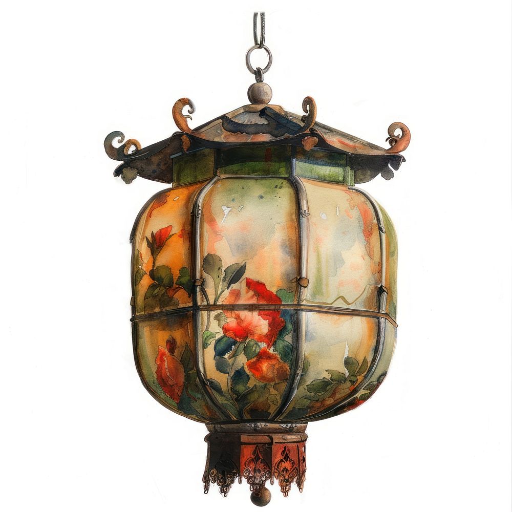 Chinese lantern accessories chandelier accessory.