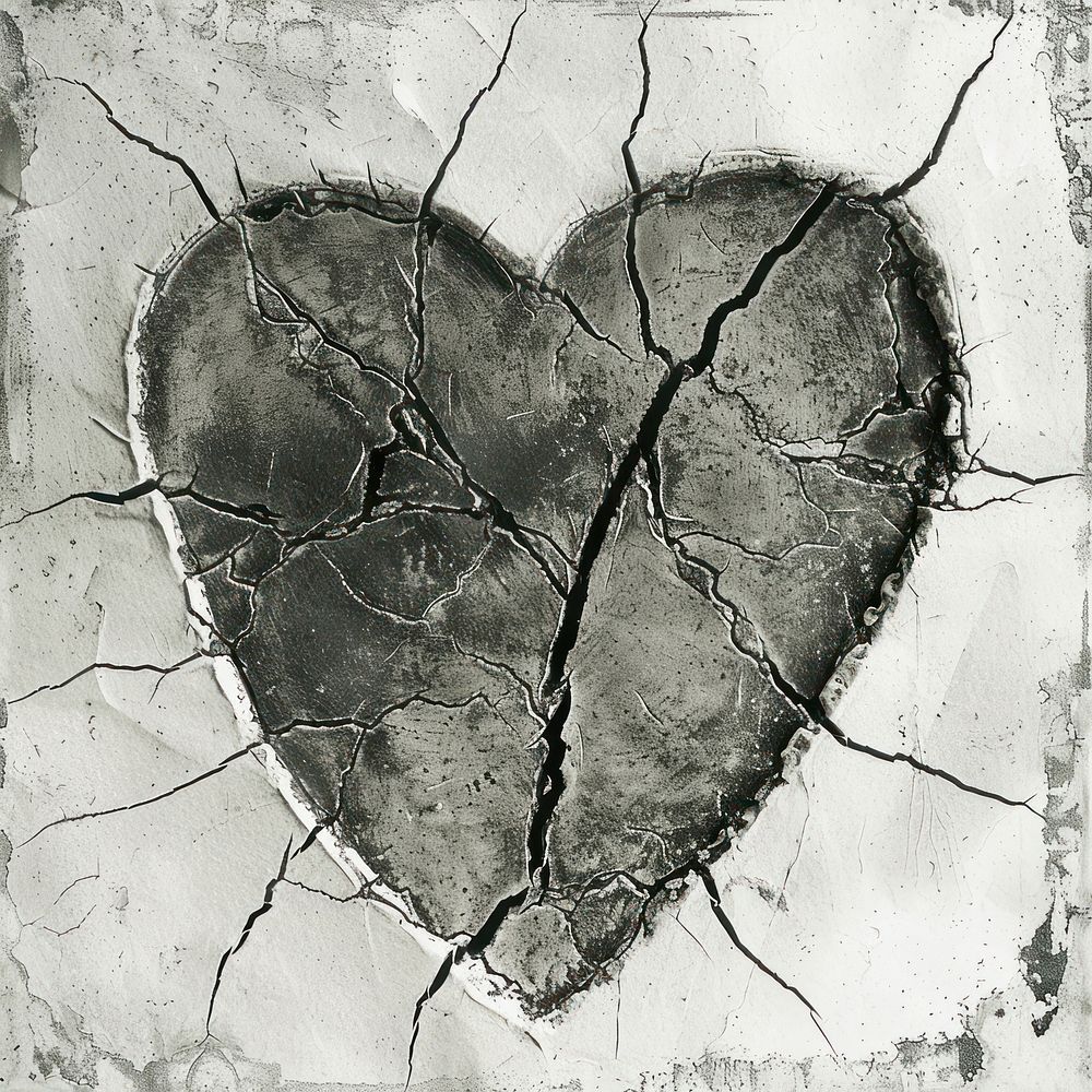 Broken heart symbol person human.