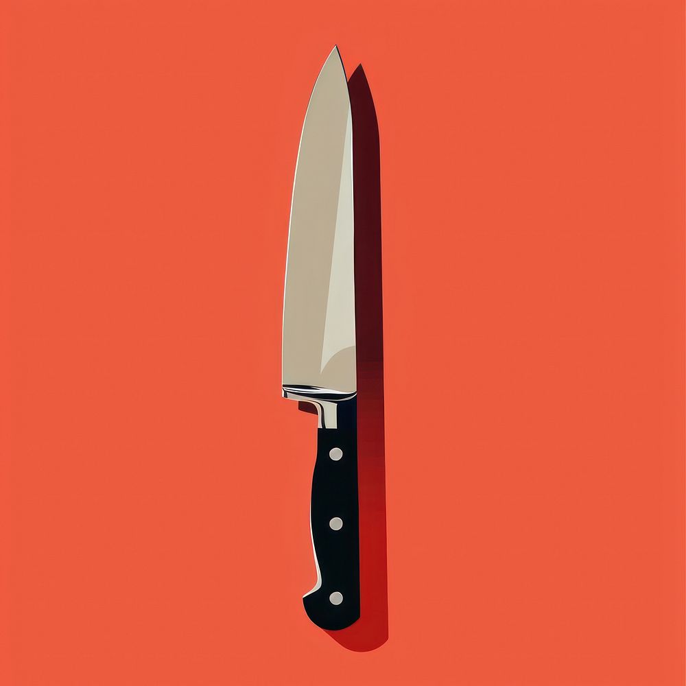 Kitchen knife weaponry cutlery dagger.