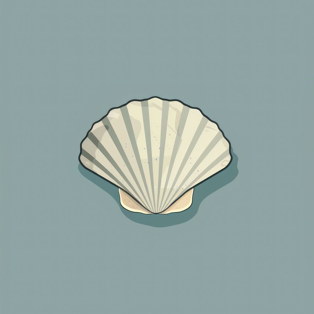 Scallop invertebrate seashell seafood.