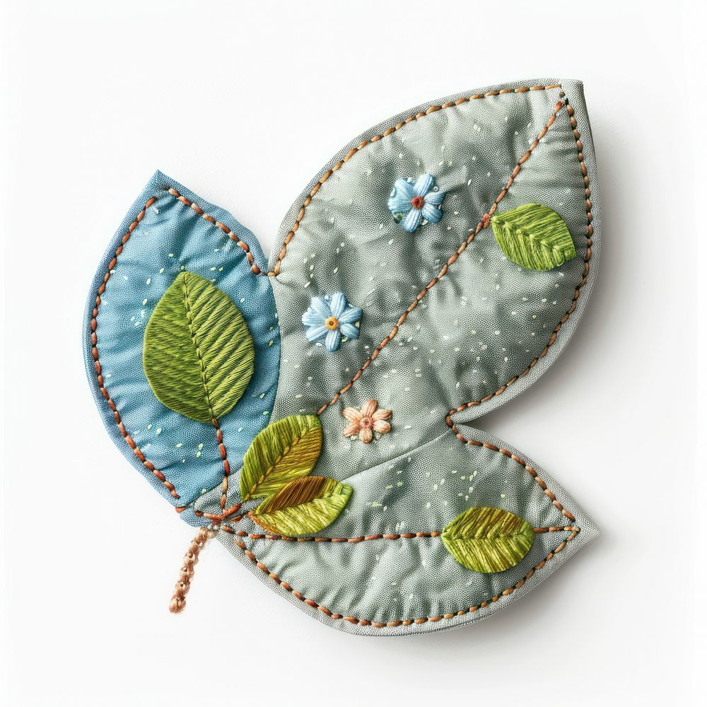 Leaf shape pattern stitch accessories.