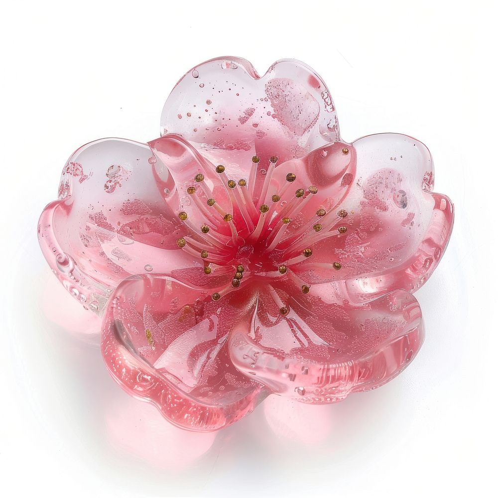 Flower resin Sakura shaped accessories accessory blossom.