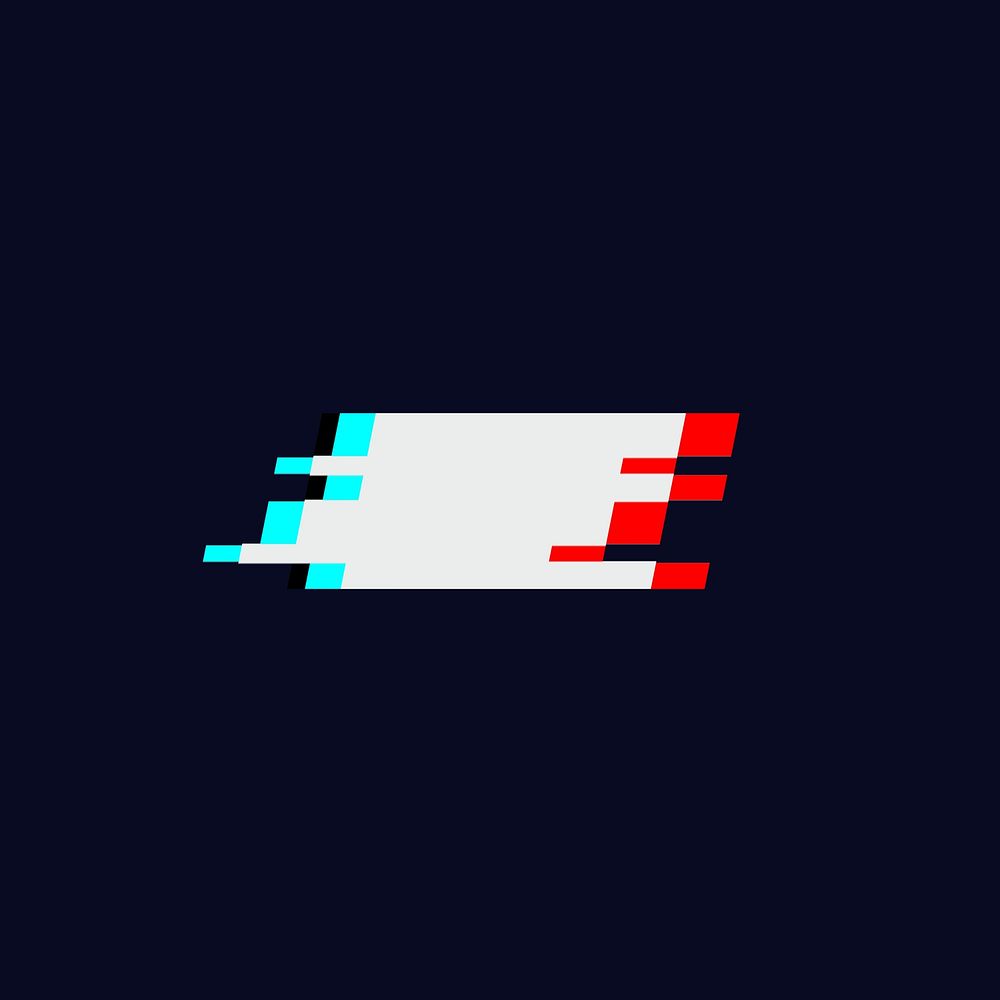 Glitch dash sign illustration | Free Photo Illustration - rawpixel