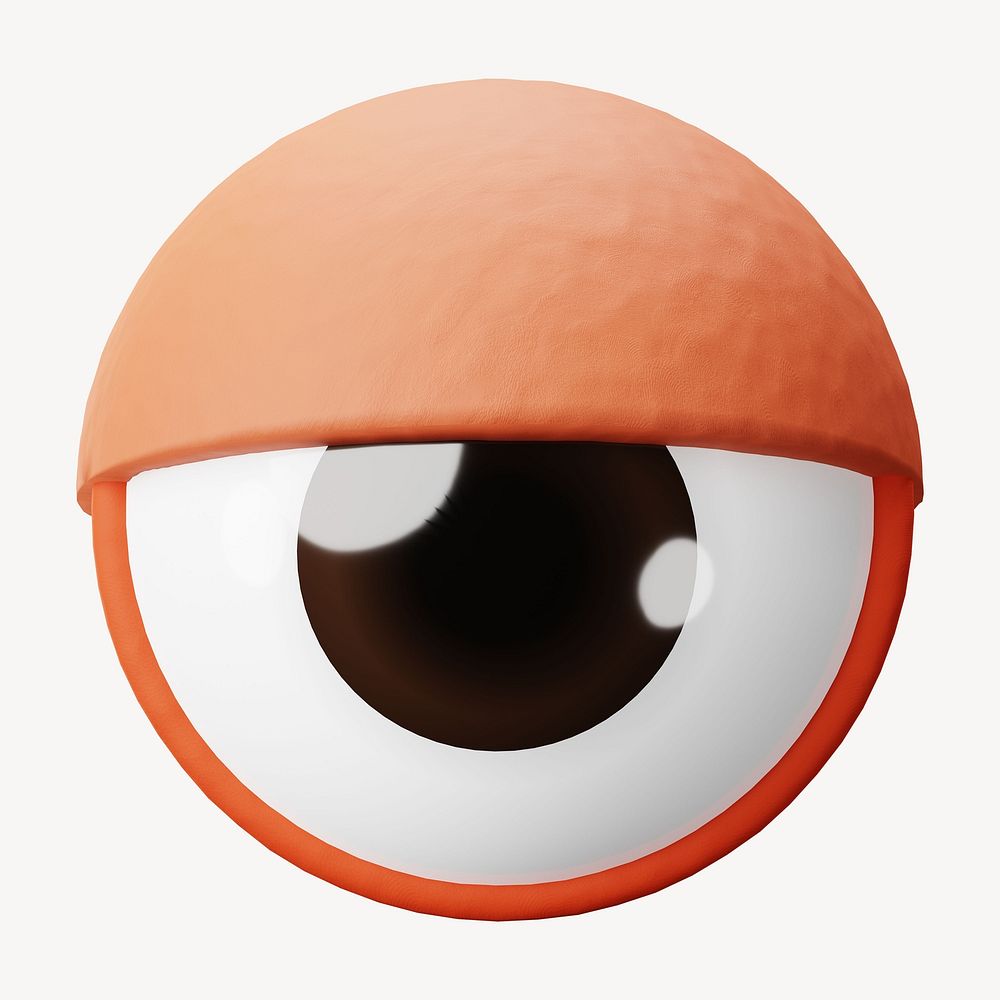 3D eye illustration
