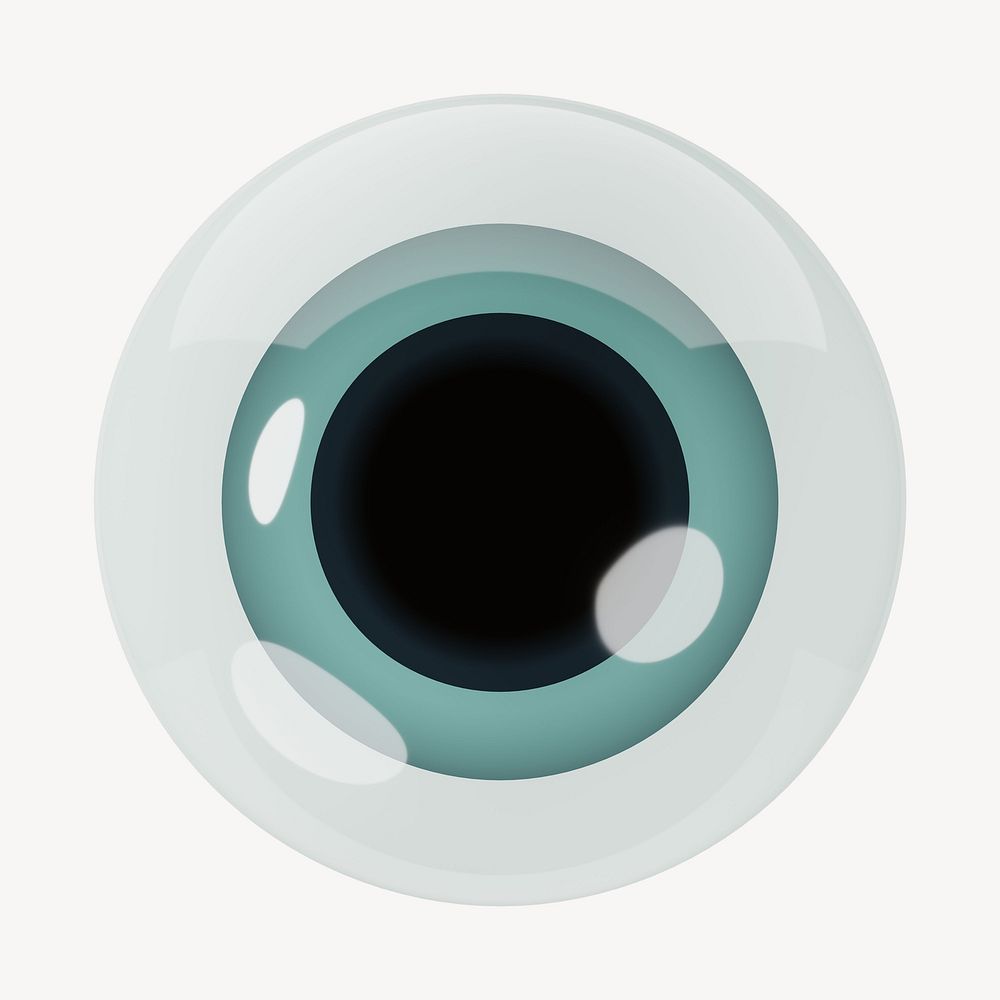 3D eye illustration