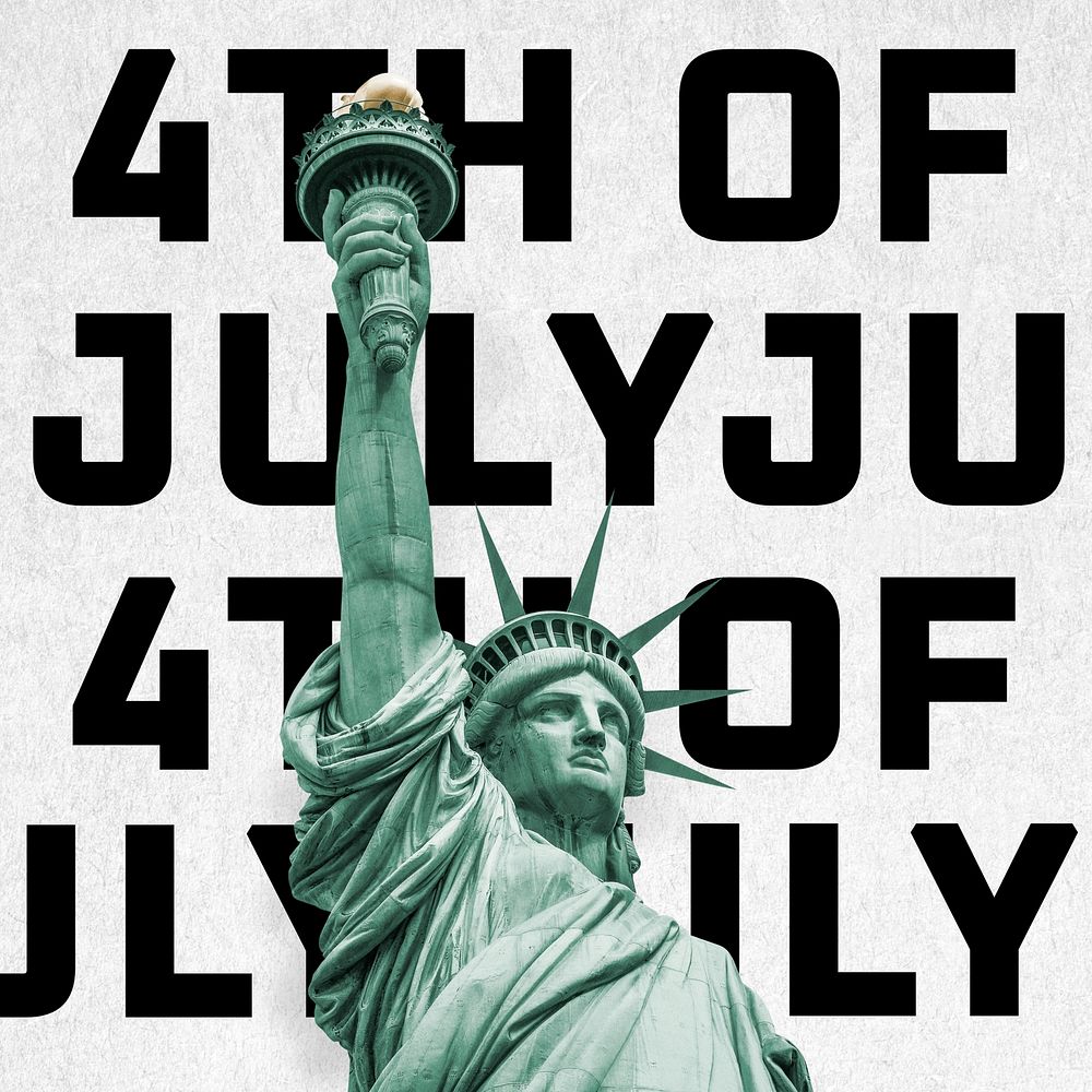 Independence Day Instagram post template  