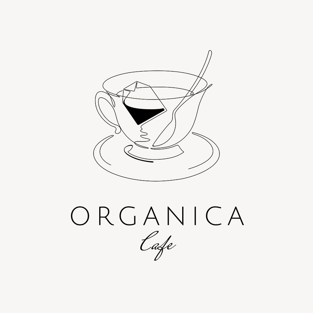 Cafe logo template  