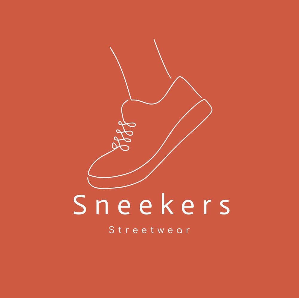 Streetwear shop logo template