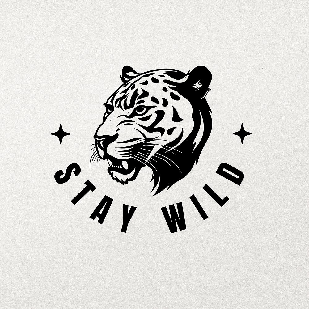 Wildlife business logo template