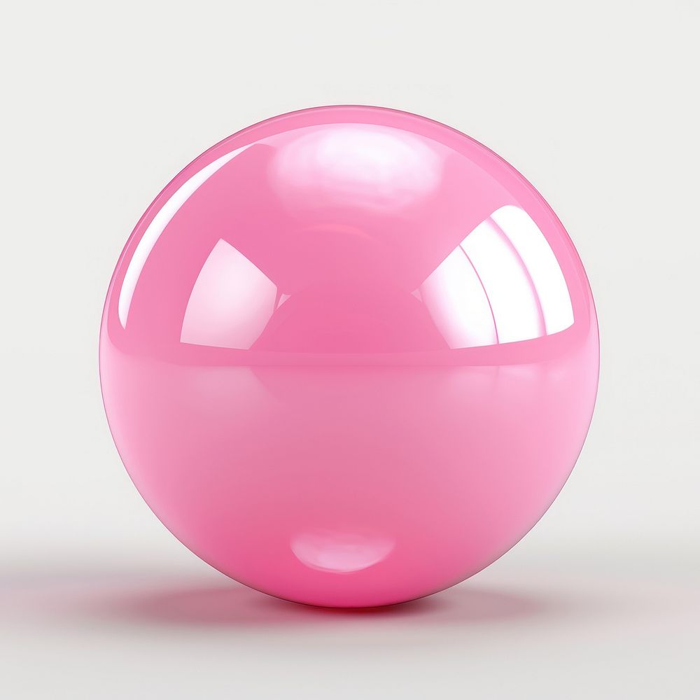 Bubble gum balloon sphere disk.
