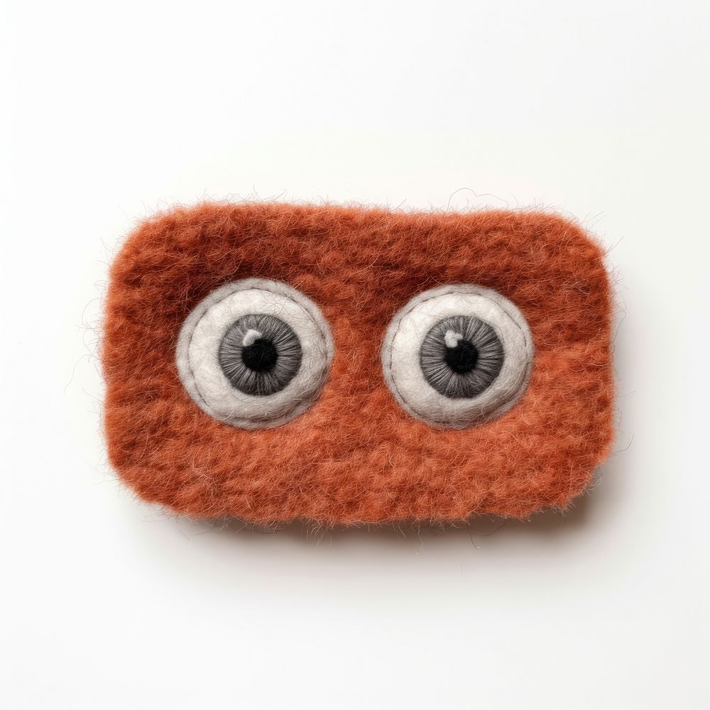 Felt stickers of a single eyes accessories accessory jewelry.