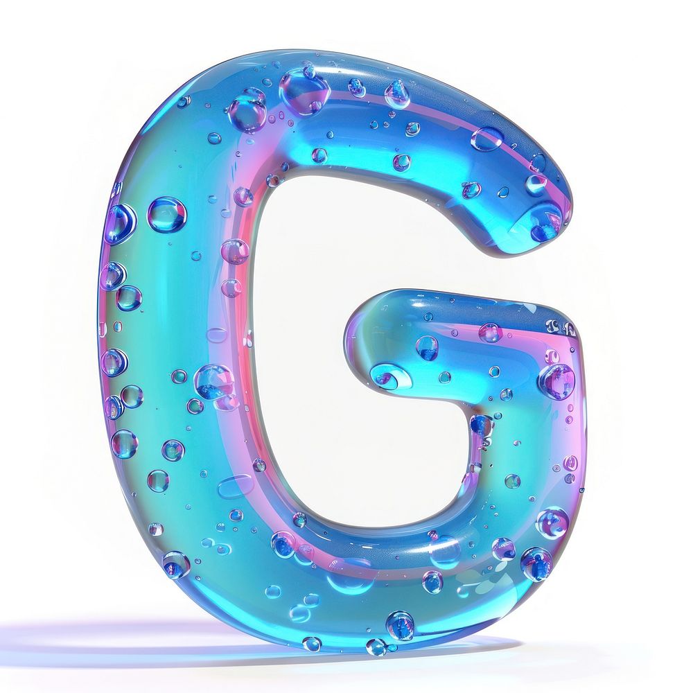Letter G number symbol text.