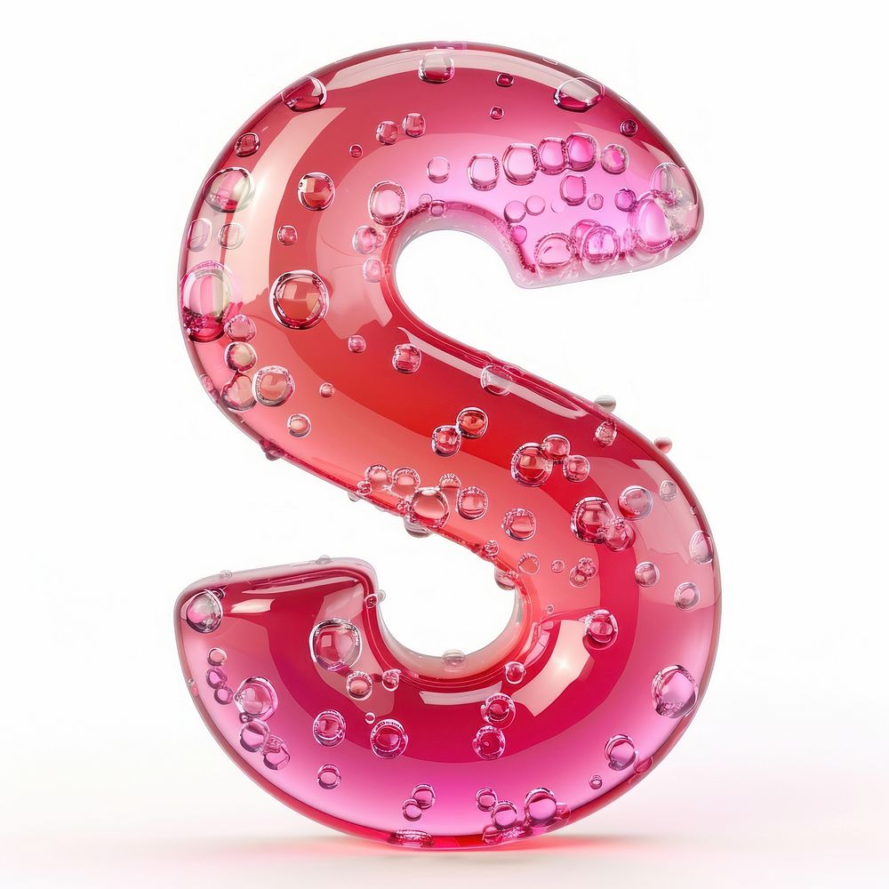 Letter S symbol number accessories.