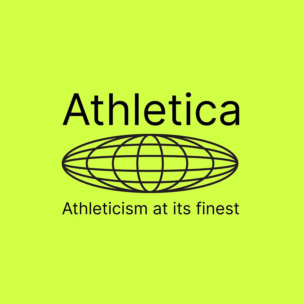 Sports business logo template