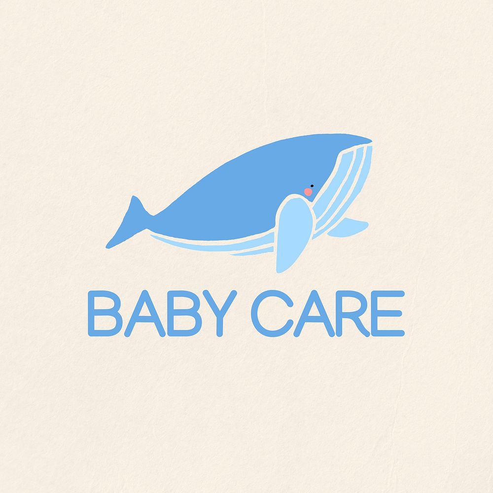 Baby business logo template