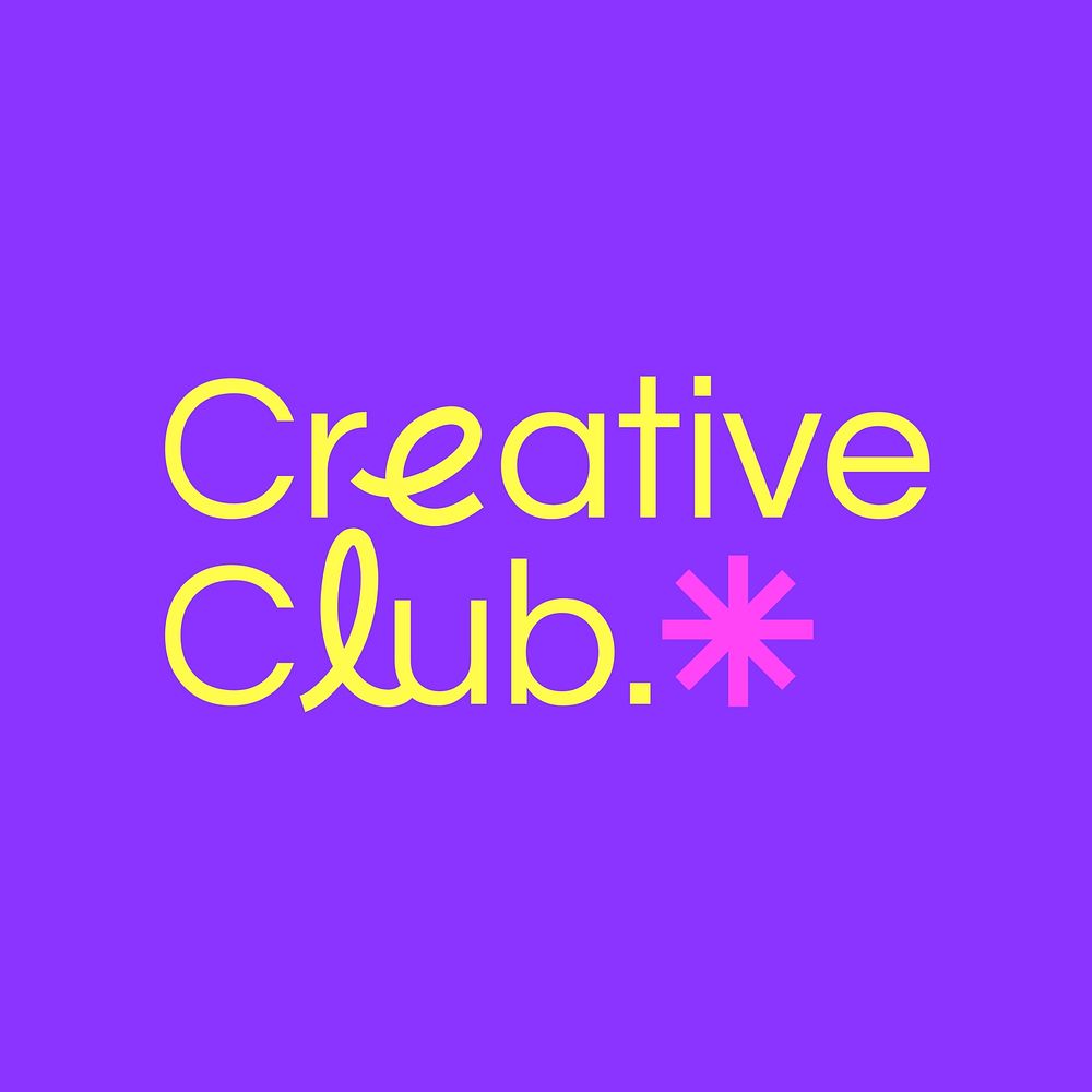 Creative logo template