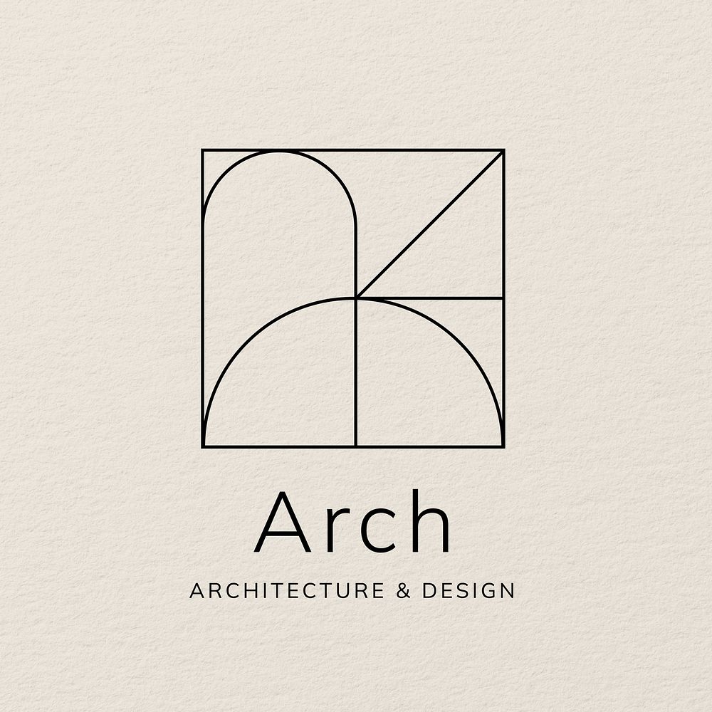 Architecture logo template