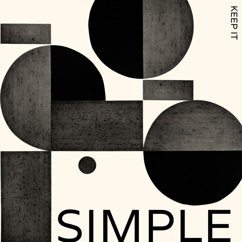 Keep it simple cover template