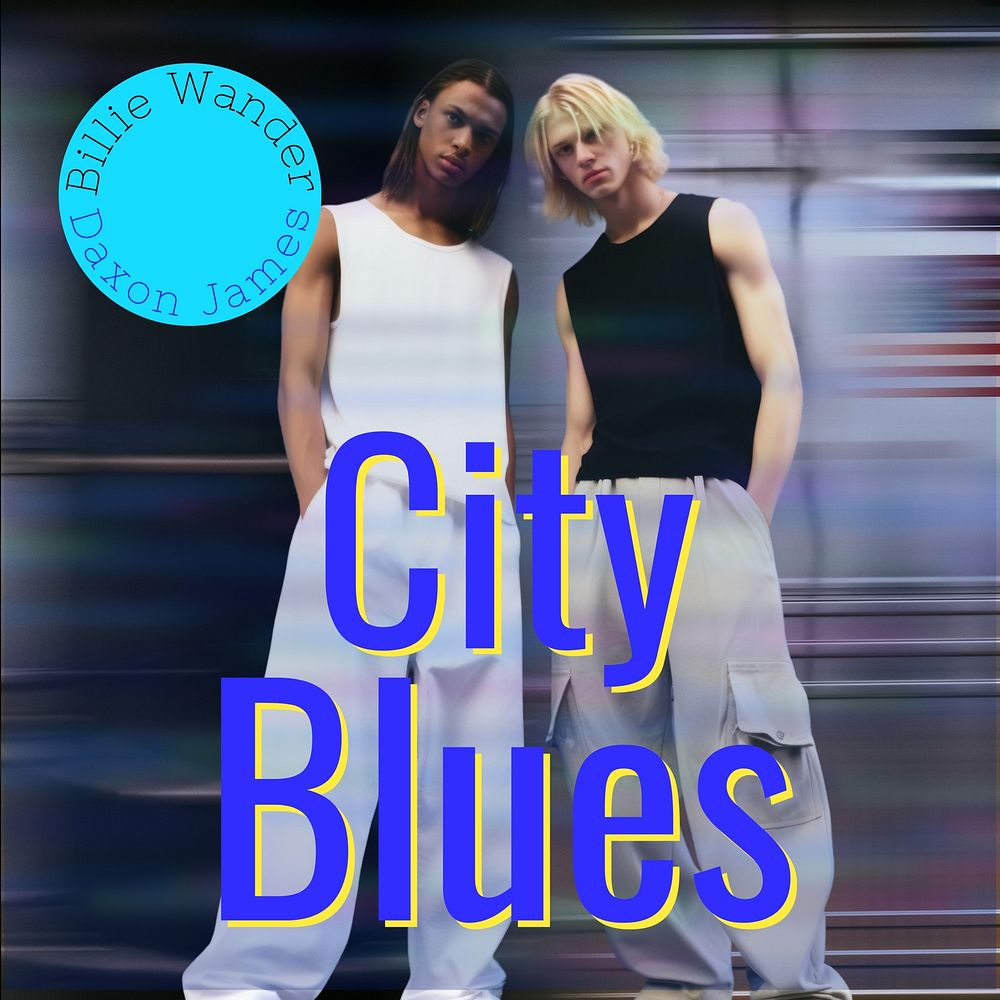 City blues cover template