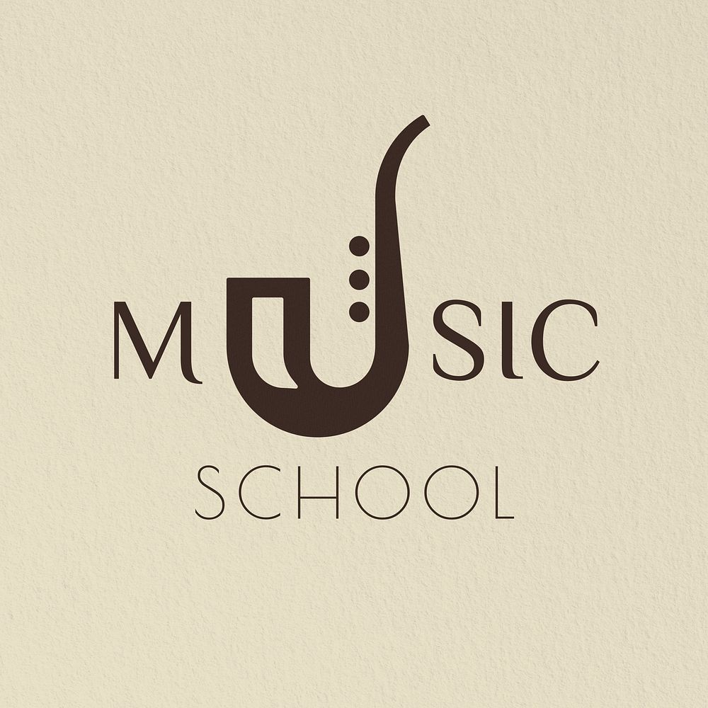 Music school  branding logo  business template design