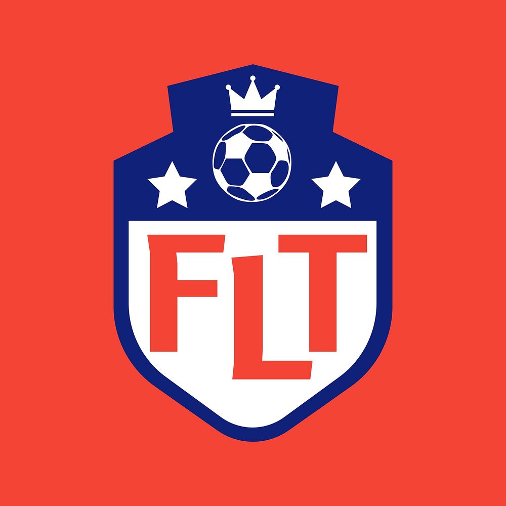 Football club  logo  sports template design