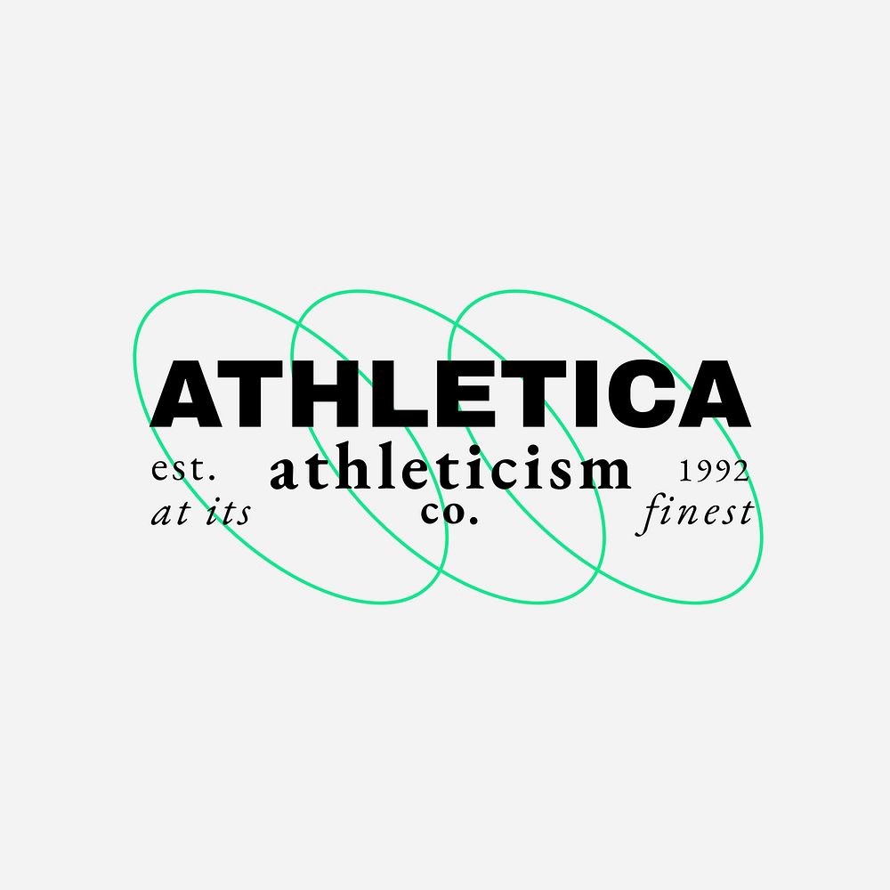 Sport logo,  business branding template design