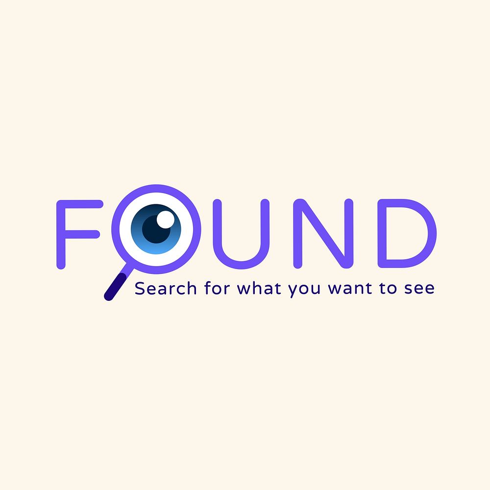 Search engine logo,  business branding template design