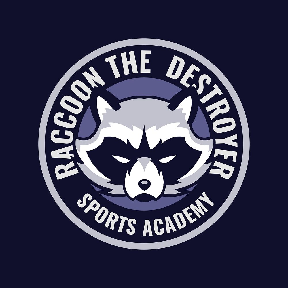 Sport academy logo  template design