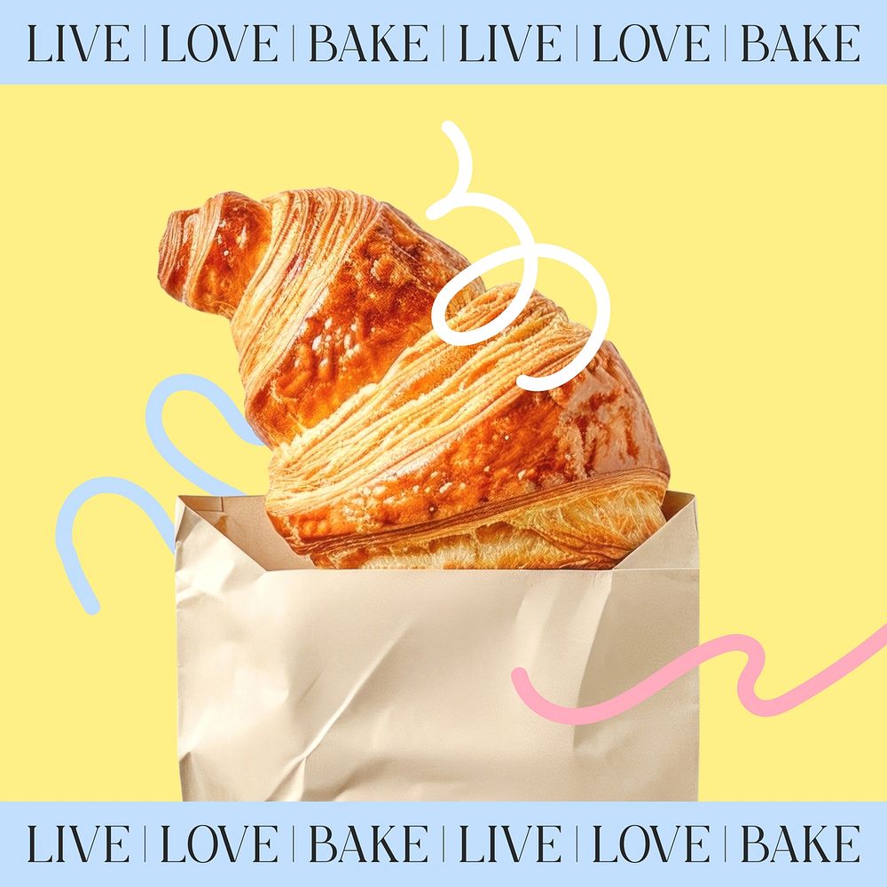 Live love bake post template