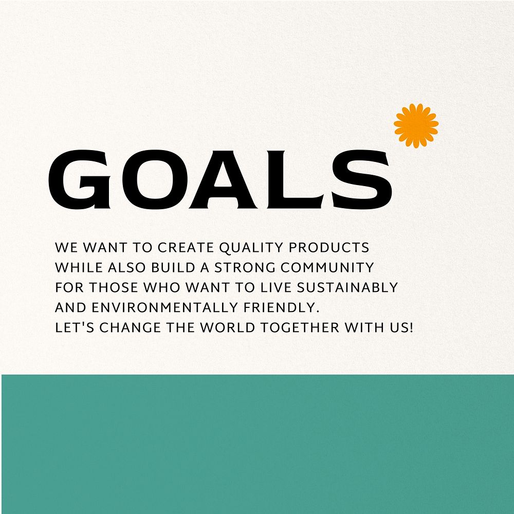 Green business presentation Instagram post template, editable design