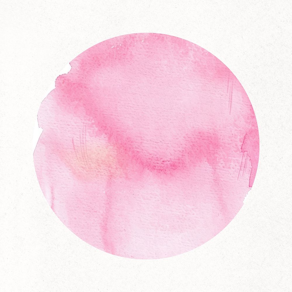 Pink watercolor  IG story cover template illustration