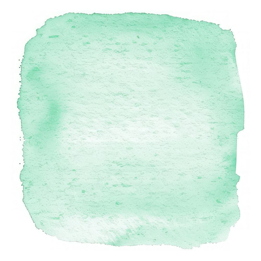 Clean mint green paper diaper rug.