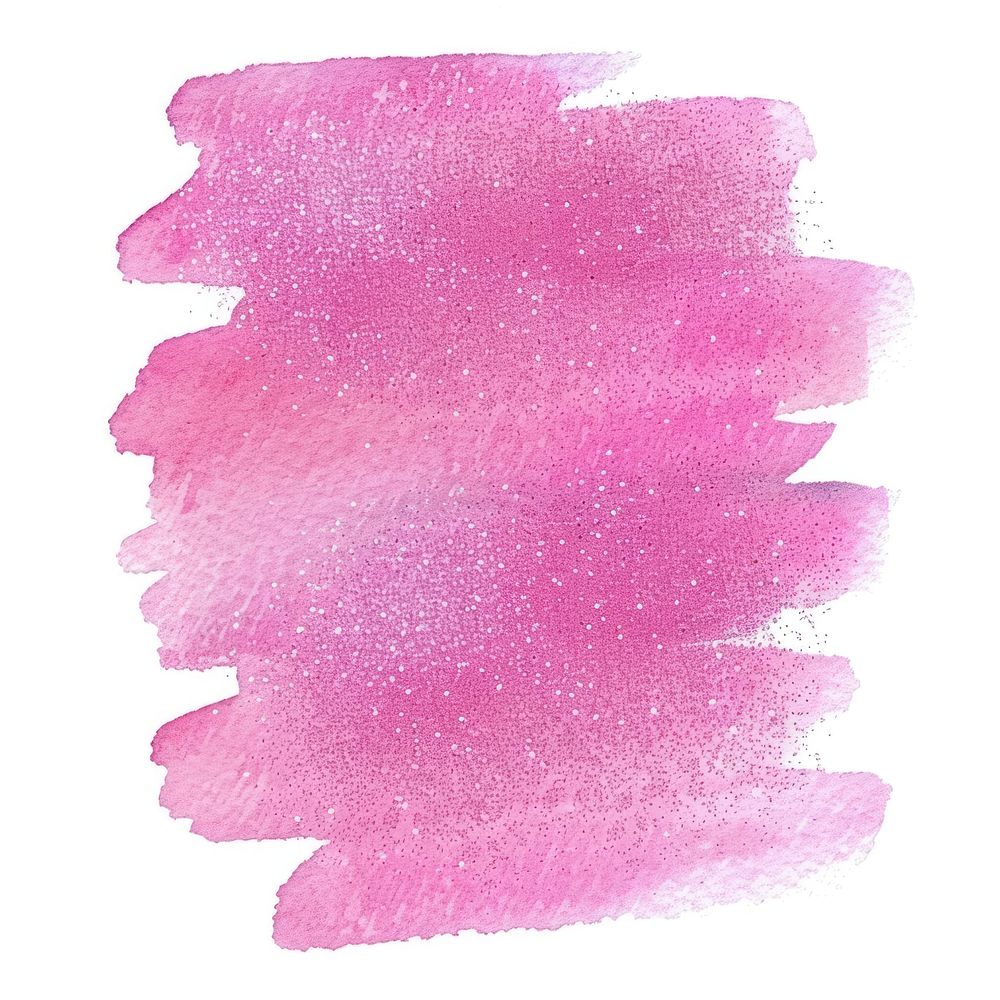 Clean hot pink glitter diaper sponge.