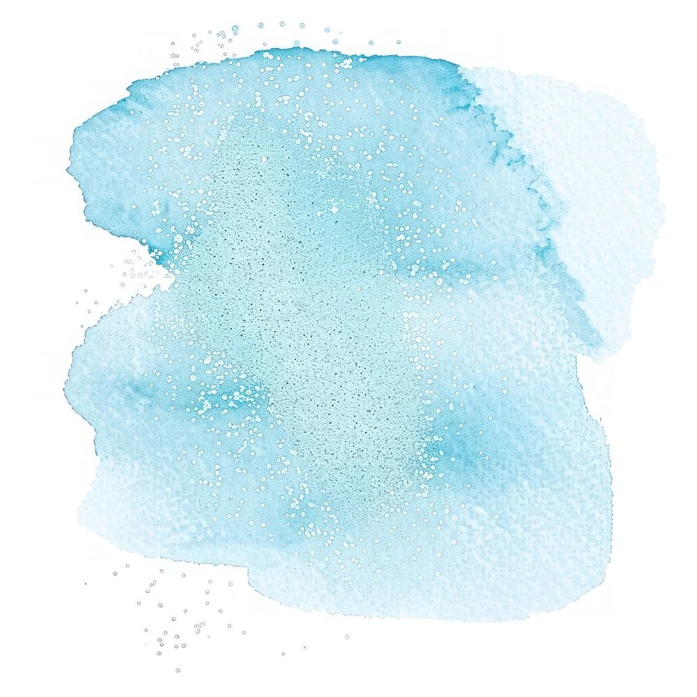 Clean light blue glitter paper jacuzzi foam.