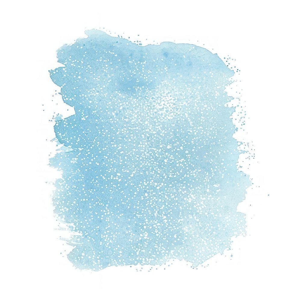 Clean light blue glitter jacuzzi powder foam.