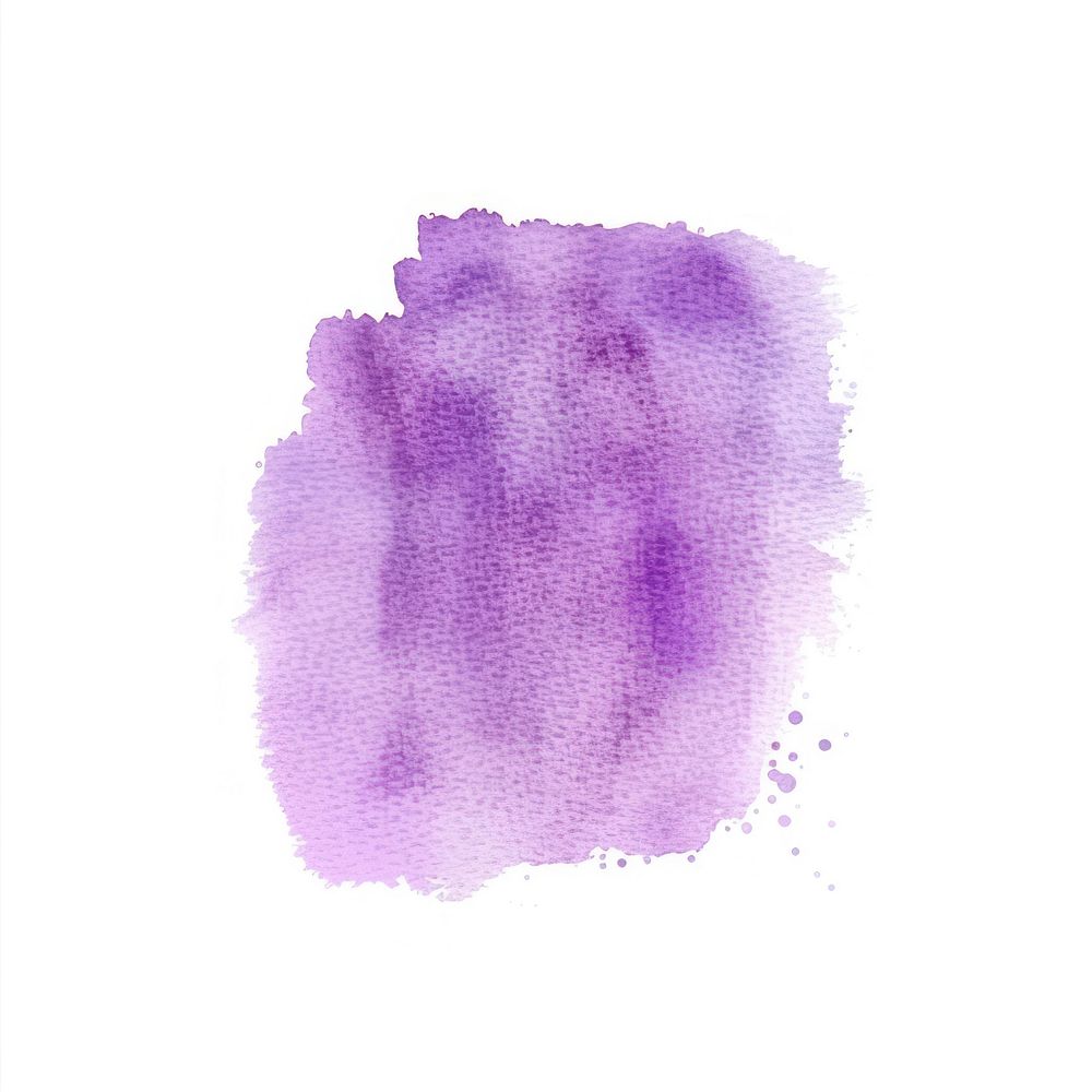 Clean purple pastel powder person stain.