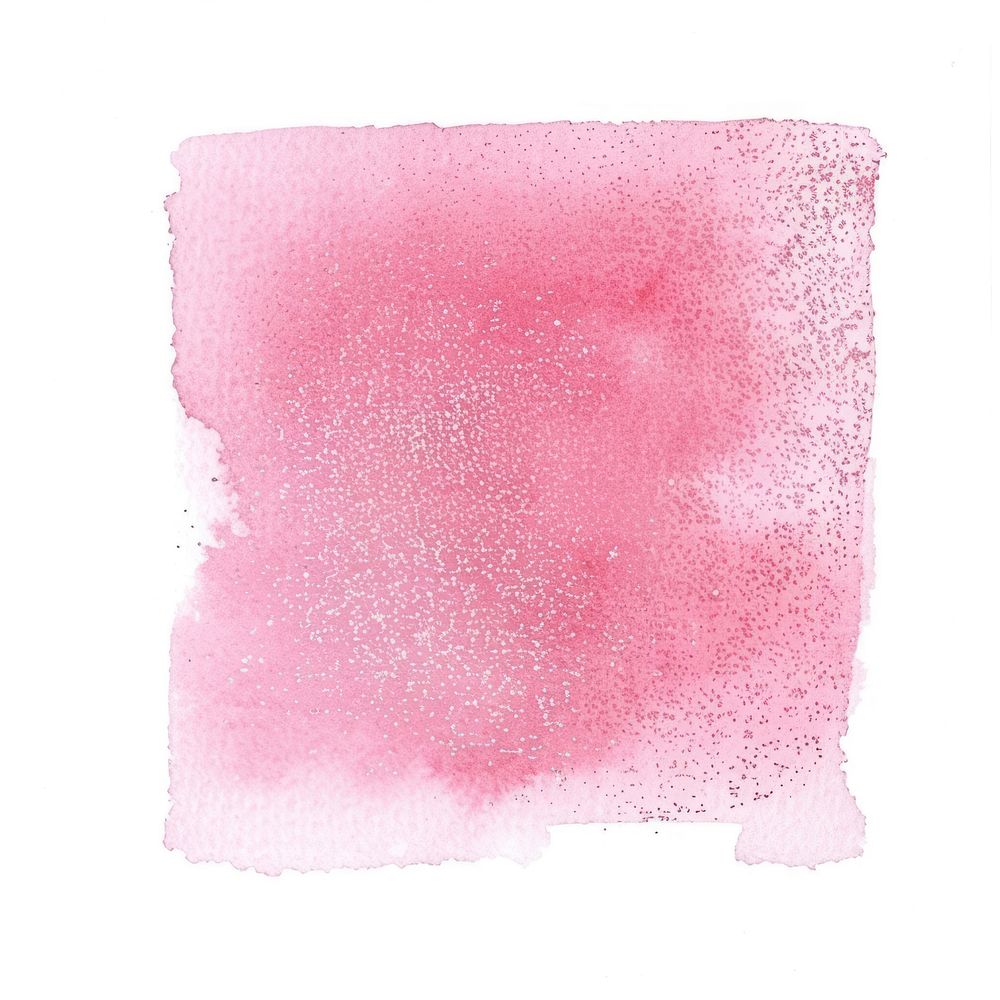 Clean pink pastel glitter paper diaper stain.