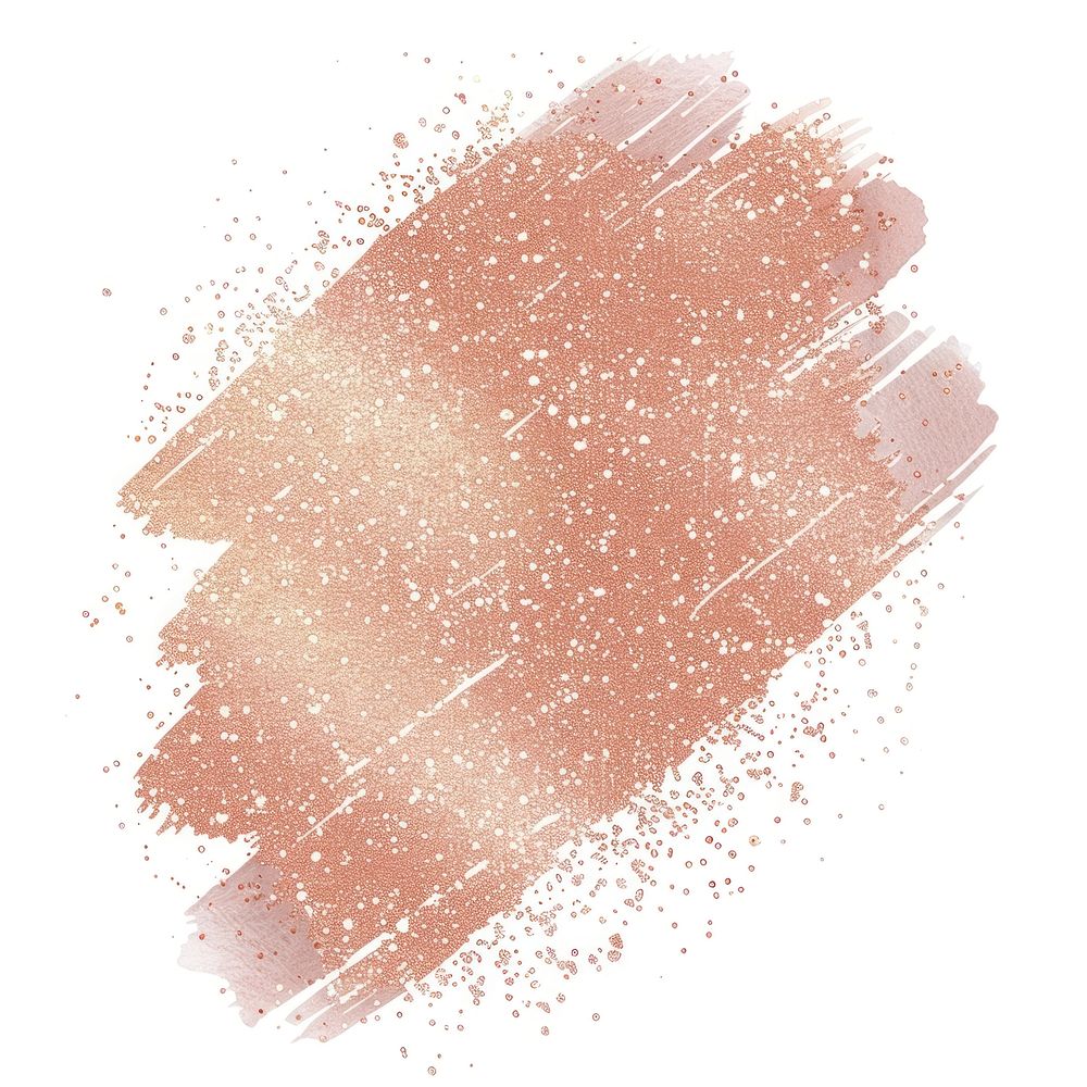 Clean rose gold glitter cosmetics astronomy outdoors.