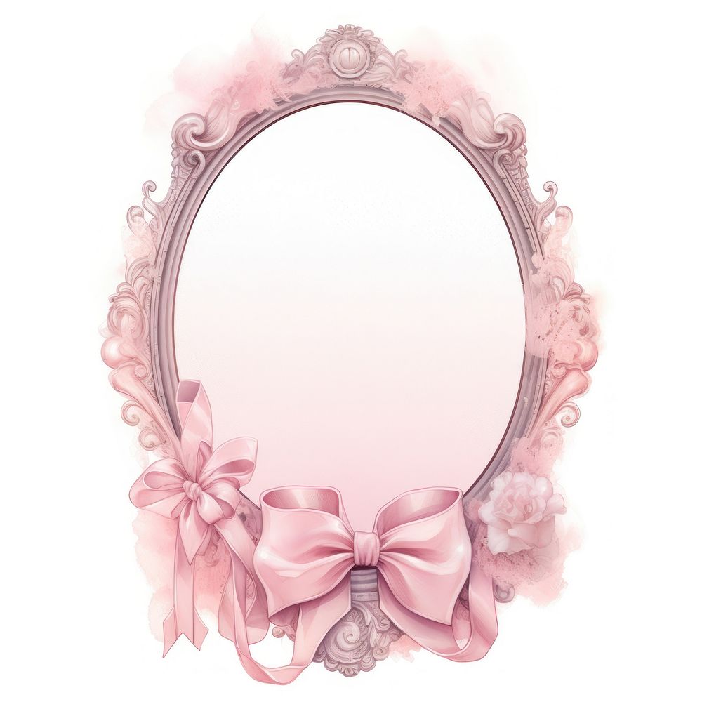 Coquette vintage mirror photography furniture | Premium Photo